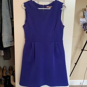 Royal Blue A-Line dress